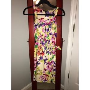Express Floral Print Dress